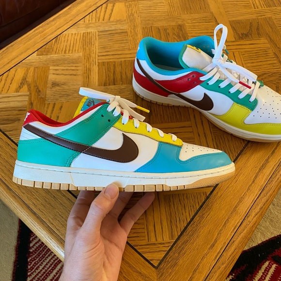 Nike Dunk Low Free 99 White - Picture 5 of 7